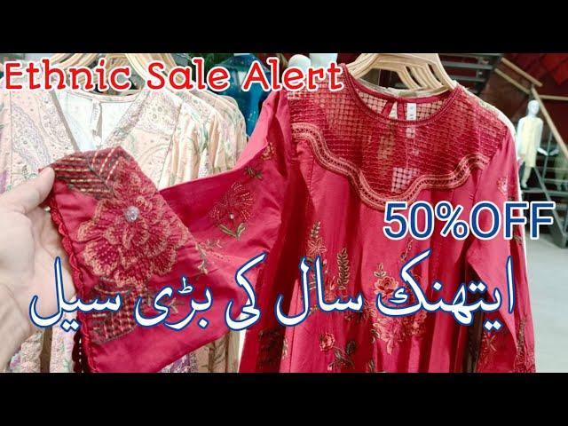 Ethnic sale 50% Off ethnic new collection 2024 | ethnic sale alert || ethnic summer sale 2024