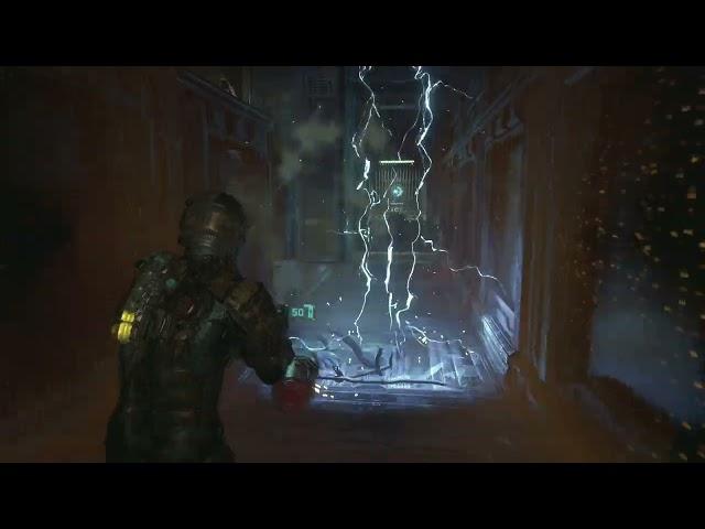 Dead Space Remake - Chapter 4 Route Power From Electrical Systems: (Avoid Grids) Kill Brute Gameplay