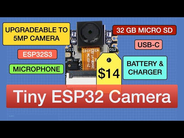 XIAO ESP32S3 Sense - Tiny ESP32 Camera