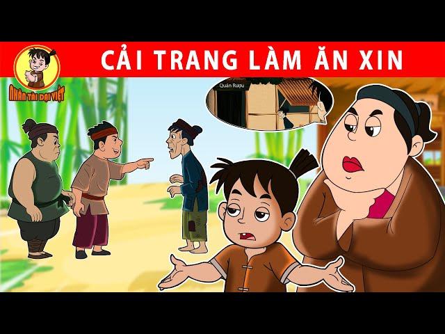 CẢI TRANG LÀM ĂN XIN - Nhân Tài Đại Việt - Phim hoạt hình - Truyện Cổ Tích Việt Nam