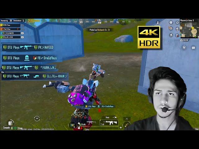 Streamer Got Angry  By My Skills | React On My Clutch | DTU Plays |