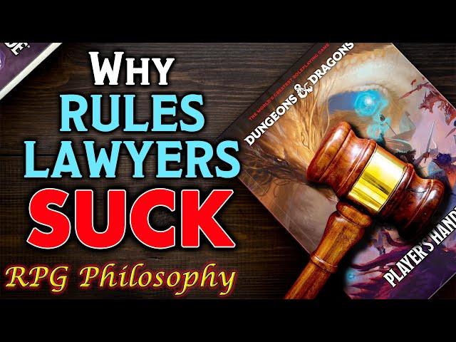 The Rules Lawyer - RPG Philosophy