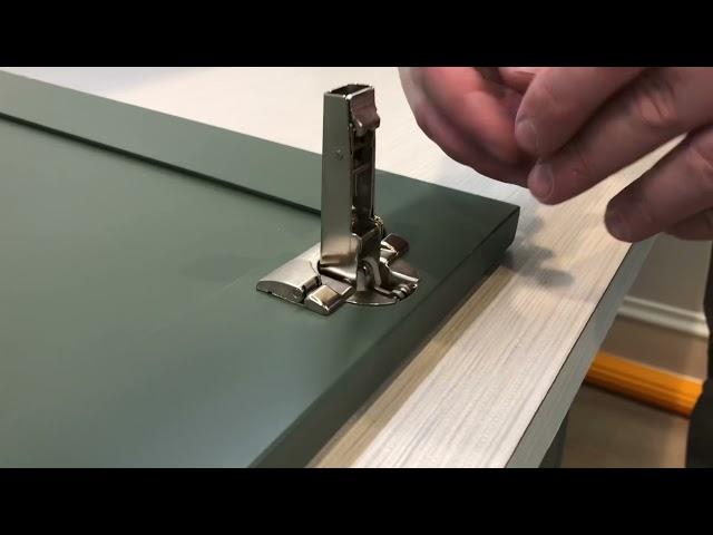 How to install Blum Hinge Restrictor clips.