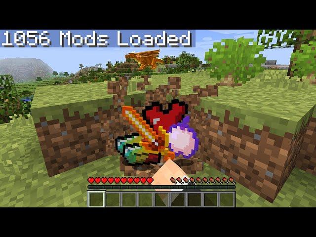 Minecraft Randomizer but with 1,000 mods...