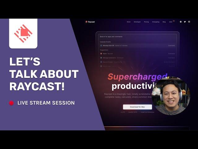 Productivity Power Hour (#3) - Let's Talk About Raycast!