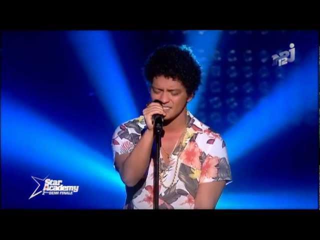 Bruno Mars - When I Was Your Man (Star Academy)