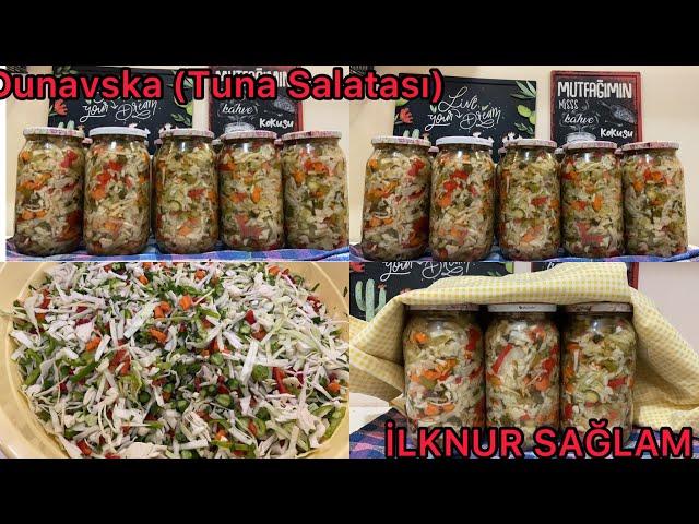 DUNAVSKA(TUNA SALATASI)Kaşık Kaşık Yemelere Doyamayacaksınız/Bulgaristan Mutfağından Dunavska 