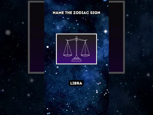 Name the Zodiac sign! #quiz #zodiac #zodiacsigns