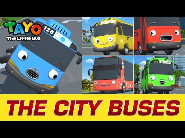 [Meet Tayo's Friends] #1 The City Buses