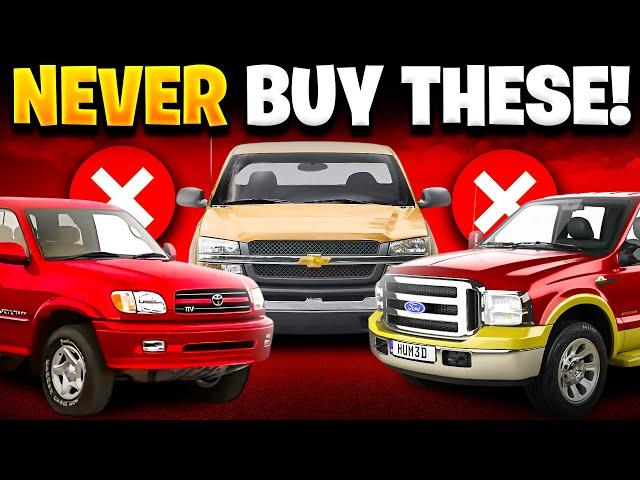 20 Pickup Trucks You Should NEVER, EVER BUY According to Experts