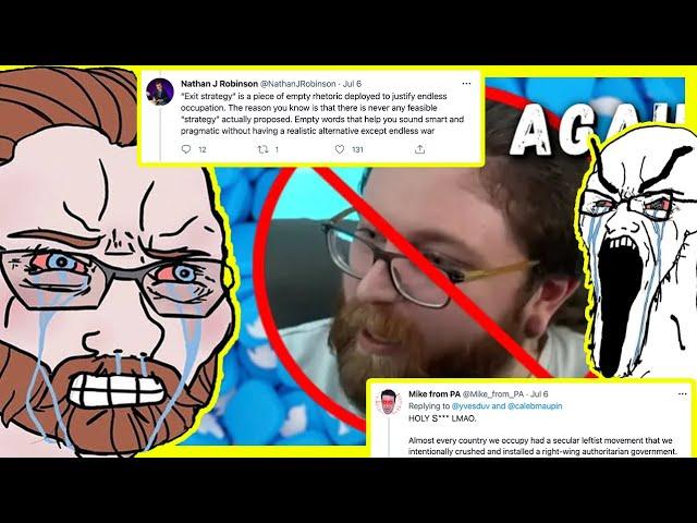 Vaush's TERRIBLE Afghanistan Take Goes VIRAL for Its Stupidity! The Vanguard Reacts