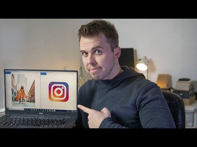 How To Upload PHOTOS On Instagram From Computer (2020)