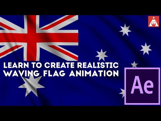 Realistic Waving Flag Animation | After Effects Tutorial