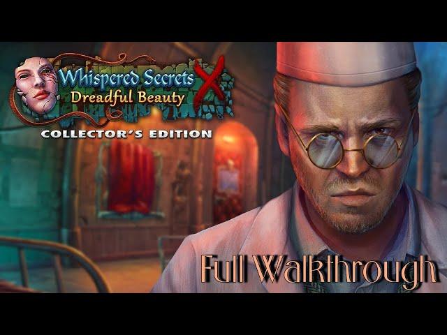 Let's Play - Whispered Secrets 10 - Dreadful Beauty - Full Walkthrough