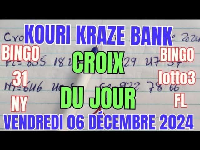 CROIX DU JOUR 06 DÉCEMBREKouri Kraze Mariage Direct #bingolotto️#boulchopoujodia #show9eltontv