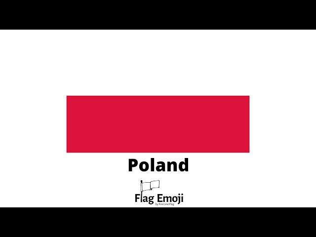 Poland Flag Emoji   - Copy & Paste - How Will It Look on Each Device?