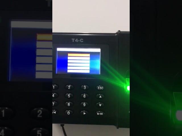 ZKSoftware T4 C Parmak izi personel takip cihazı