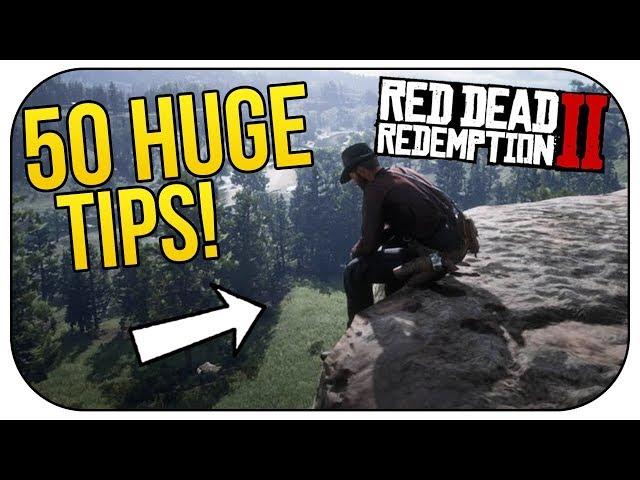 50 HUGE Helpful Tips for Red Dead Redemption 2!