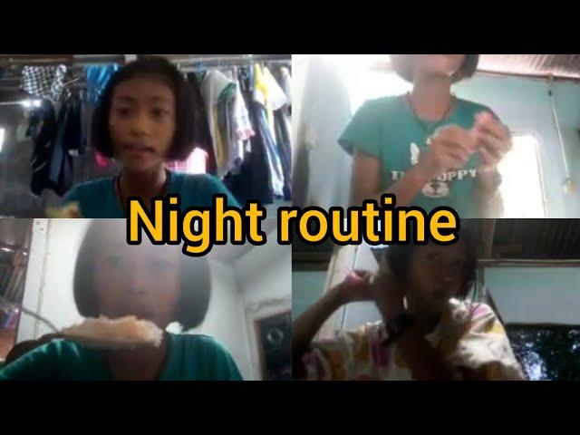 เมื่อเกรซซี่พาทำคลิป night routine/จะเป็นไงไปดูกันเลยค่ะ️️️