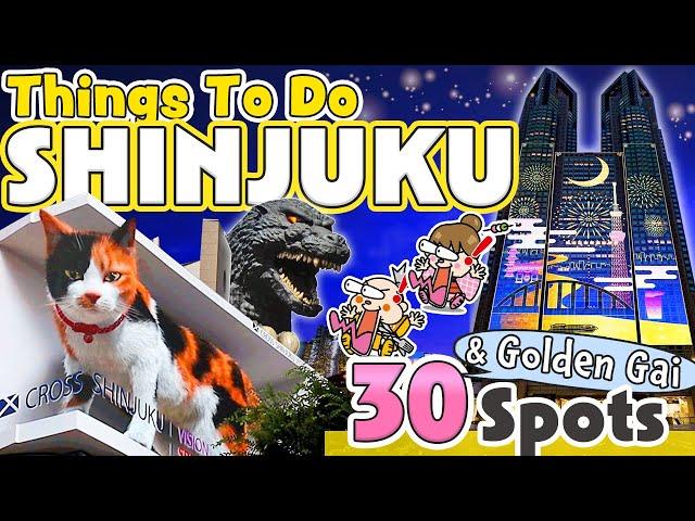 Things to do in Shinjuku, Tokyo / Japan Travel Ultimate Guide / Food and Tips 2024