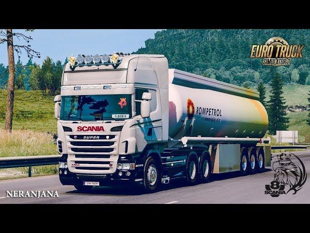 ETS 2 Mod | Scania R560 V8 Deep Sound v 9.0 [ETS2 v1.35]