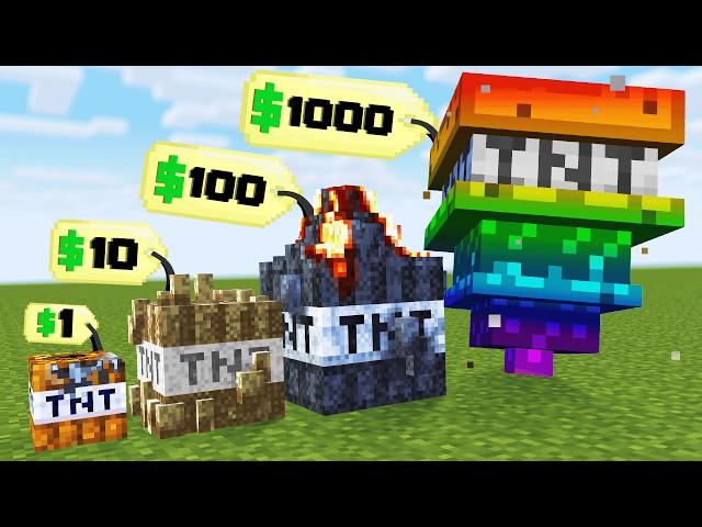 Minecraft but I Can Buy Natural Disaster TNT