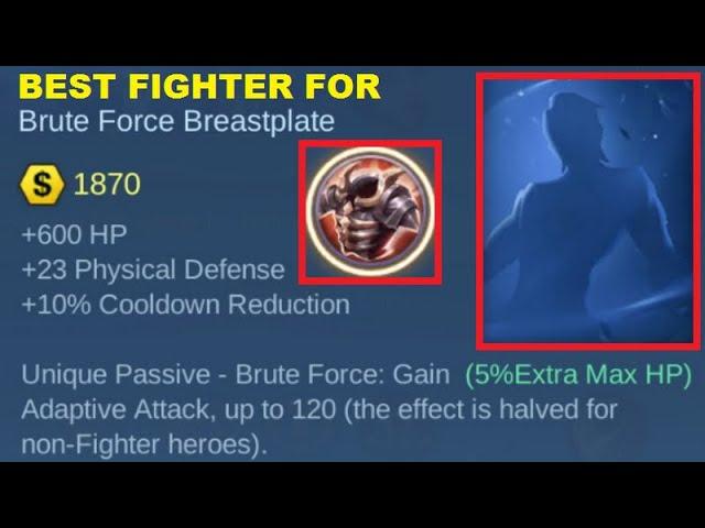 The Best Hero For New Brute Force Breastplate Build Gameplay - 5% Max HP Adaptive Attack Up To 120