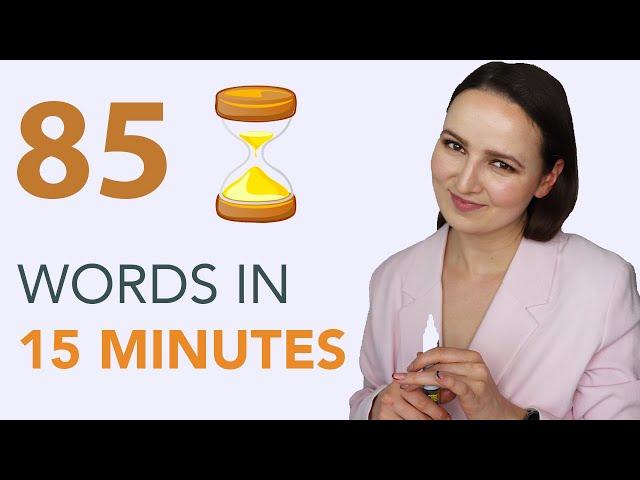 503. 85 RUSSIAN WORDS IN 15 MINUTES