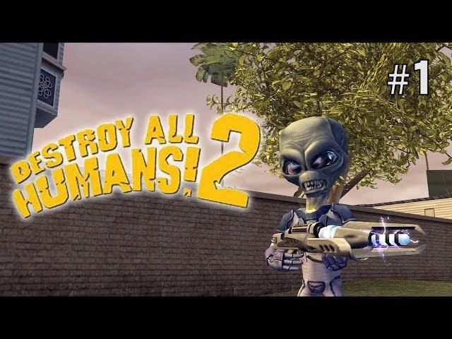 Twitch Livestream | Destroy All Humans 2 100% Part 1 [PS4/PS2]