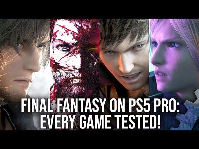 Final Fantasy on PS5 Pro - Rebirth/14/16/Stranger of Paradise - Every FF Game Tested!