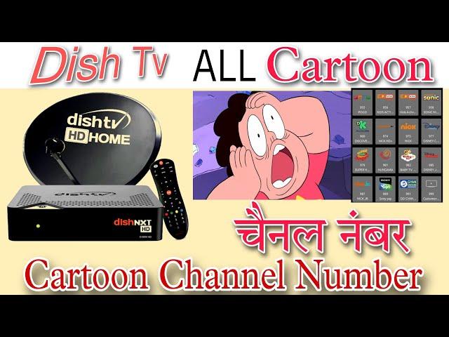 Dish Tv Cartoon channel Number | dish tv cartoon channel number list | Dish 2024