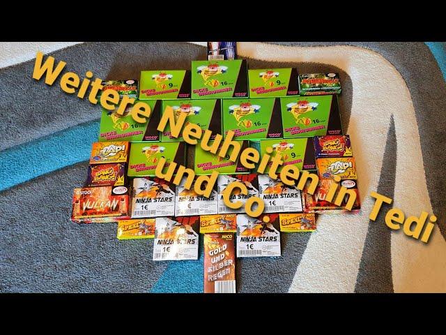 XXL Jugendfeuerwerk Einkauf Neuheiten (2020) Tedi / Euro Shop / Hagebaumarkt Full:2160p/60fps