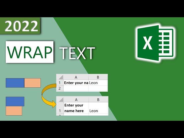 How to Wrap Text in Excel 