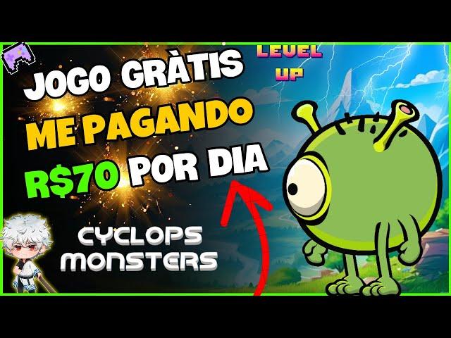  JOGO NFT GRÁTIS - PAGANDO MUITO - CYCLOPS MONSTERS - JOGO FREE TO PLAY