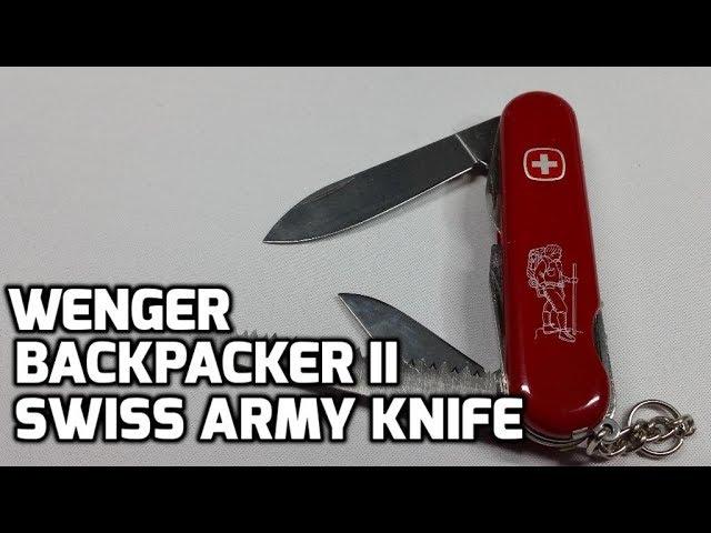 Wenger Backpacker II Swiss Army Knife Unboxing and Review