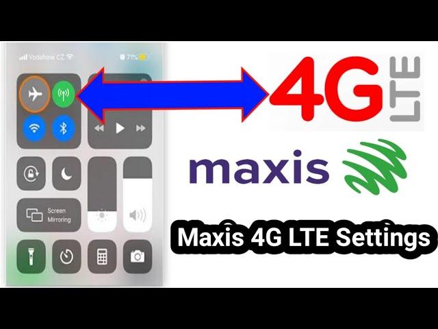 maxis apn setting for android 4g lte