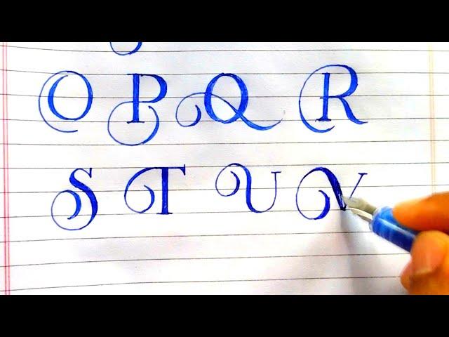 How to write Creative Lettering Styles Alphabets | Monogram font lettering Alphabets