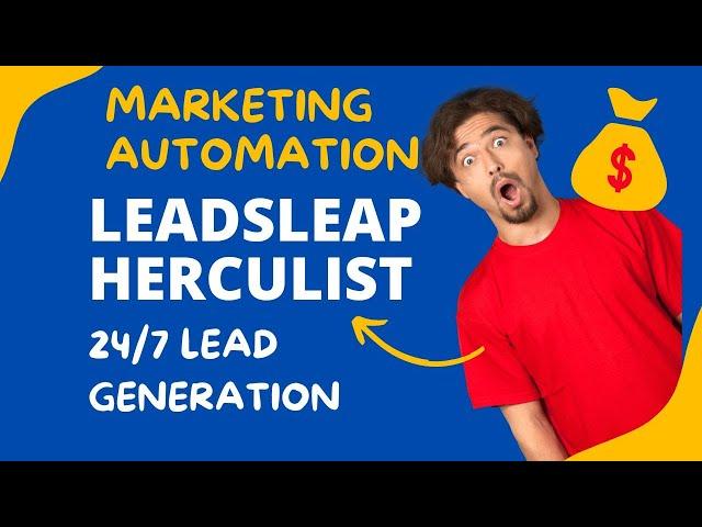 Marketing Automation - Leadsleap & Herculist Review Tutorial 2023