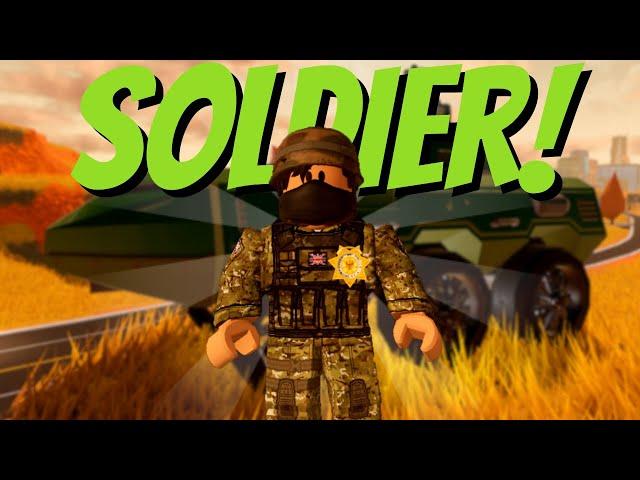 Playing JAILBREAK as a SOLDIER! (Happy Halloween!)