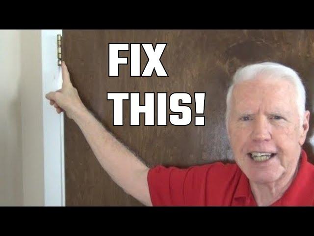 How to FIX a Door That Opens or Closes Itself – EASY!
