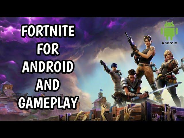 Fortnite For Android With Gameplay | SK The Technical Star|