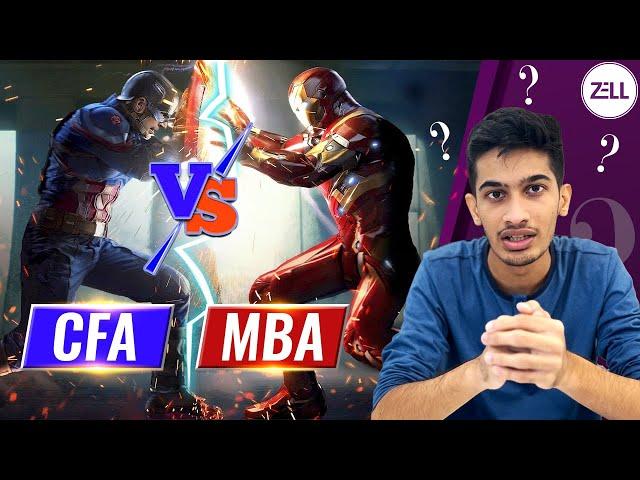 Is CFA better than MBA ? | CFA Course 2022 Full Details