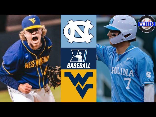 #4 North Carolina vs West Virginia | Supers G2 | 2024 College Baseball Highlights