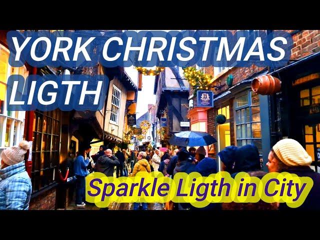 Christmas Ligth in York Gimbal Walk With Me