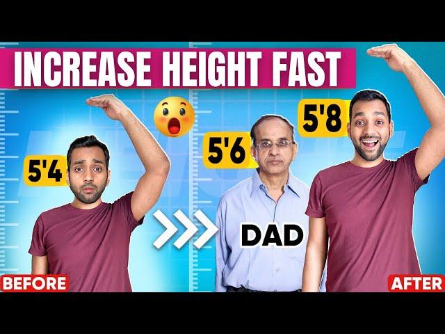 Increase Height with BAD Genetics | Height Kaise Badhaye | Height Increase Exercise | ANKIT TV