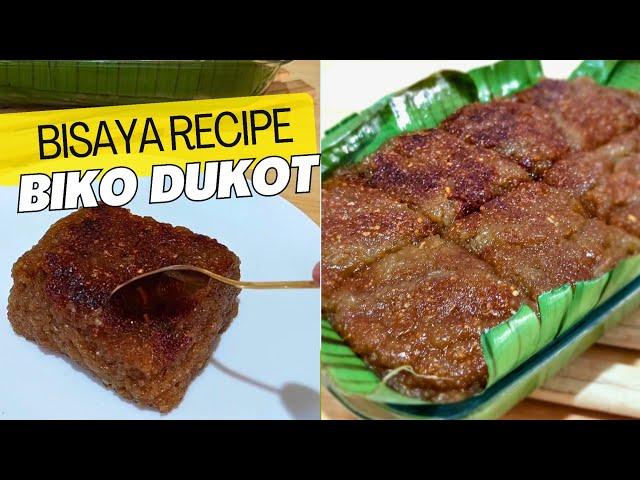 Delicious Biko Dukot Bisaya Recipe | Sweet Glutinous Rice Cake