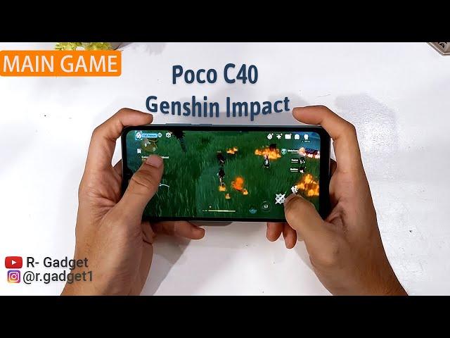 Poco C40 Genshin Impact