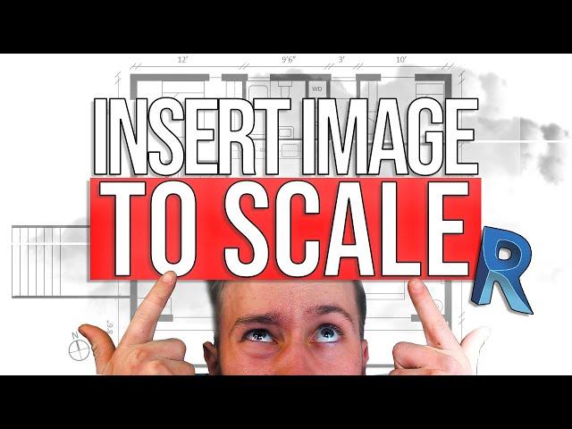 Revit Tutorial - How to Insert, Scale & Rotate a Reference Image