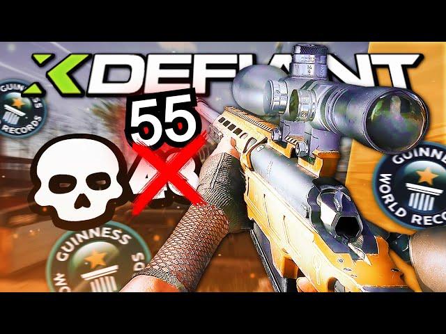 I Beat MY World Record... 55 Sniper Only Kills Xdefiant Gameplay