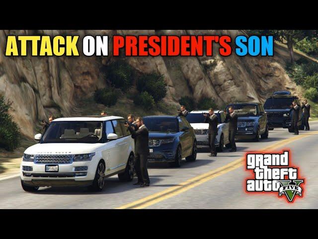 GTA 5 | Range Rover Protocol |  Attack on President's Son | Game Loverz